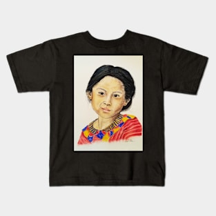 Guatemala Girl Kids T-Shirt